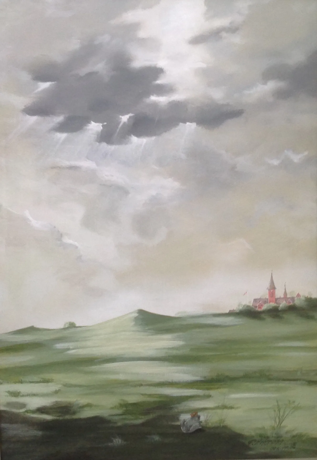 Maleri nr 88 95 cm X 135 cm